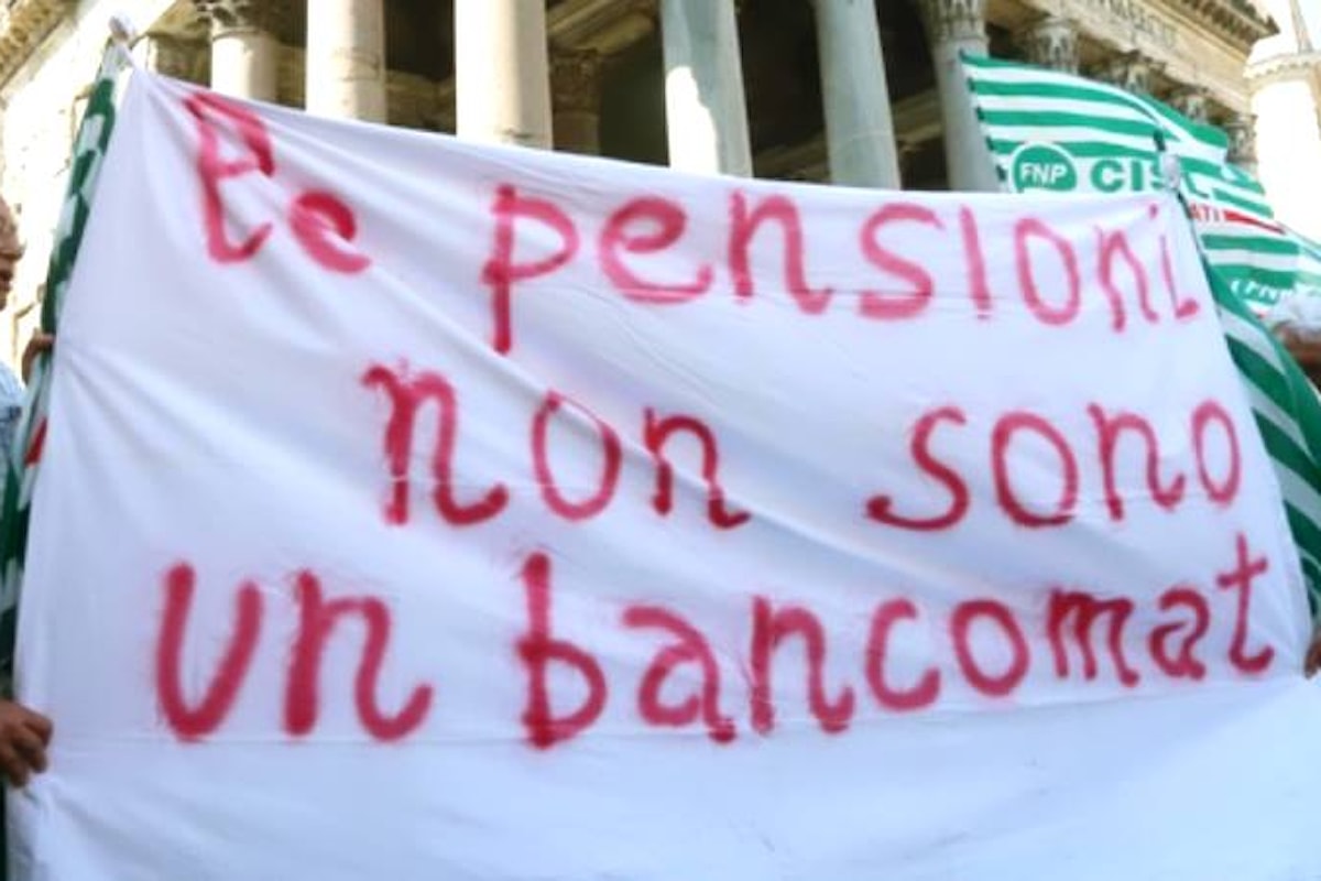 Il fastidio dei 5 Stelle per la protesta dei sindacati contro il provvedimento che penalizza le pensioni a partire da 1500 euro
