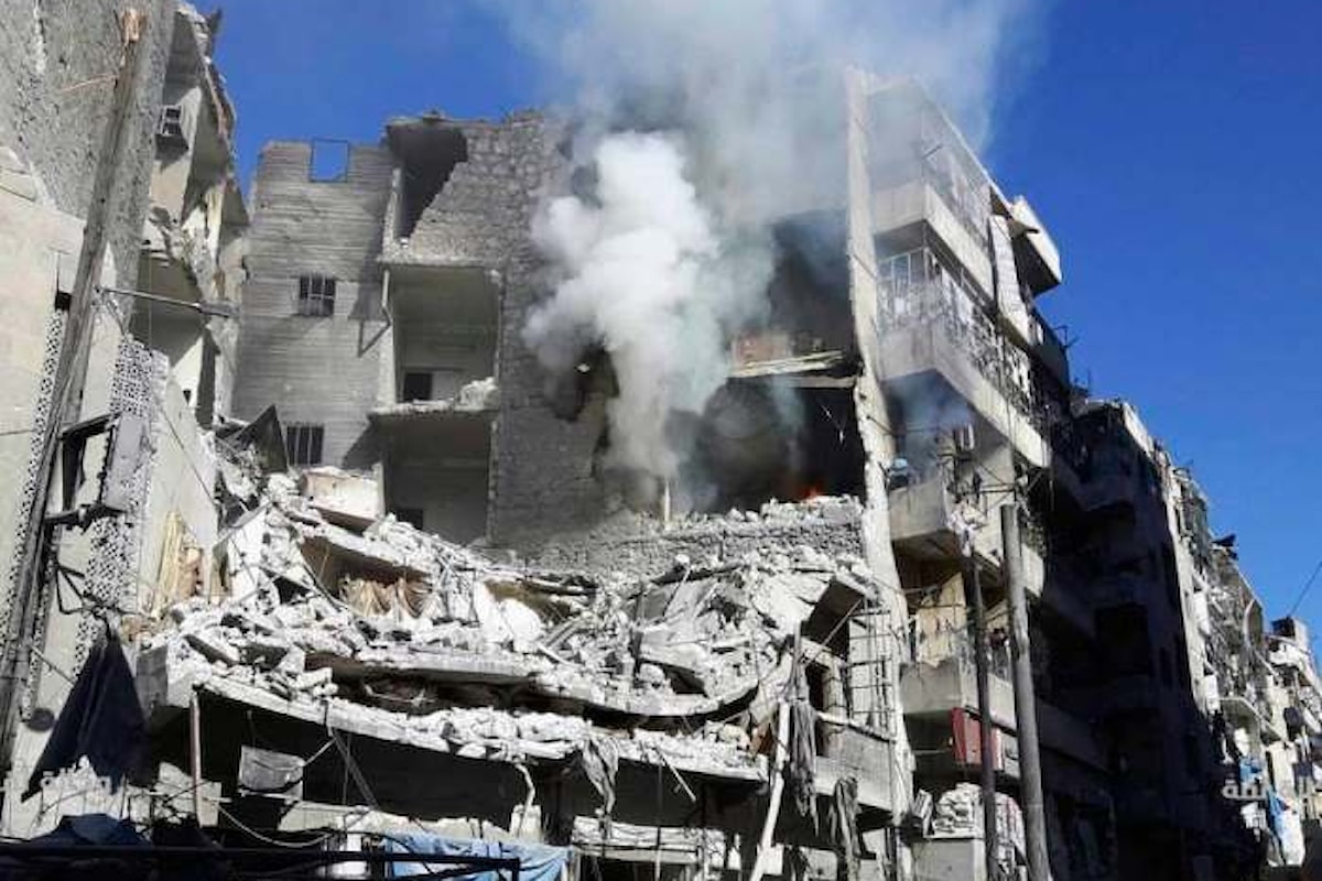 Siria. La situazione ad Aleppo ai primi di dicembre