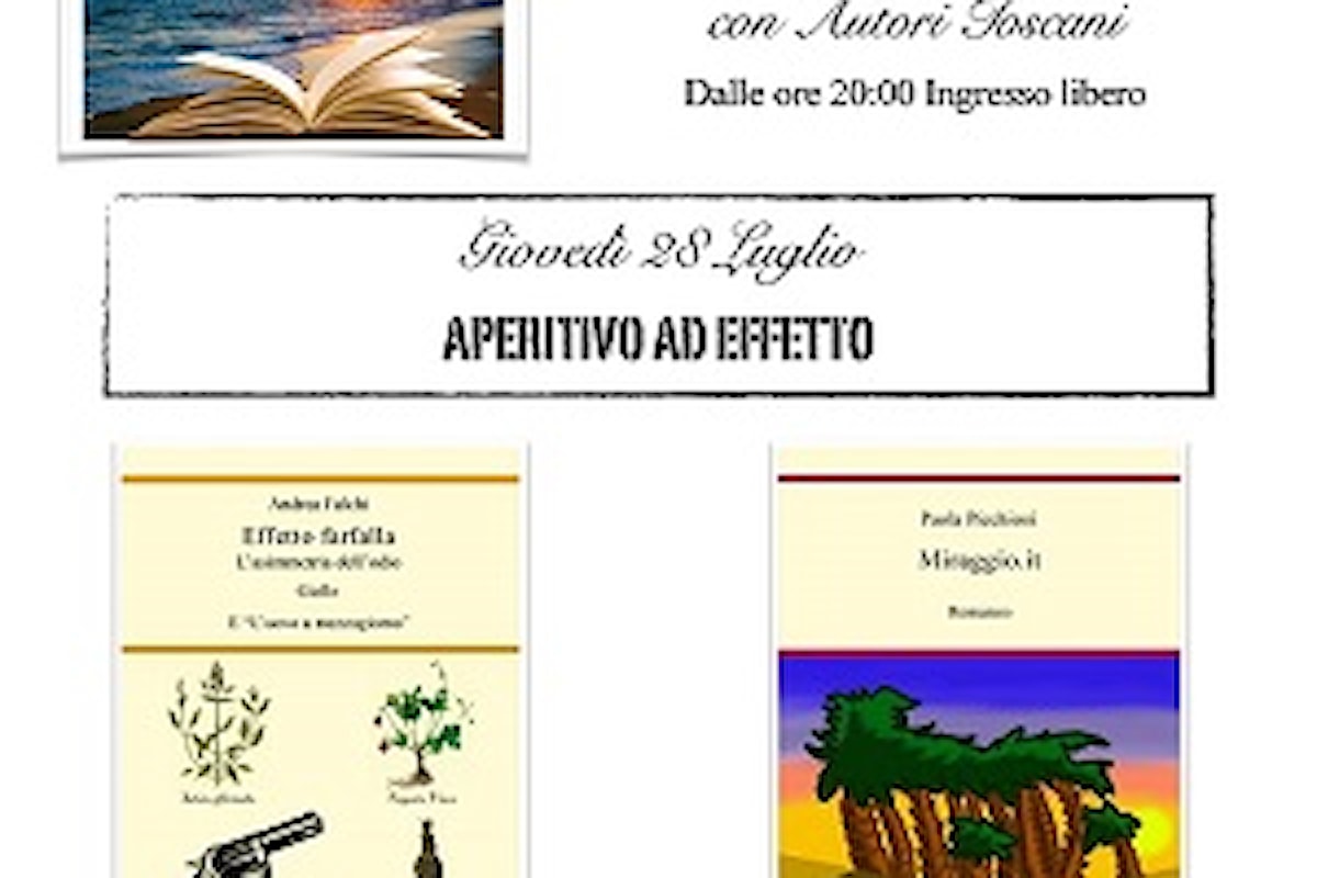 Aperitivo ad effetto - Un libro al tramonto (Viareggio)