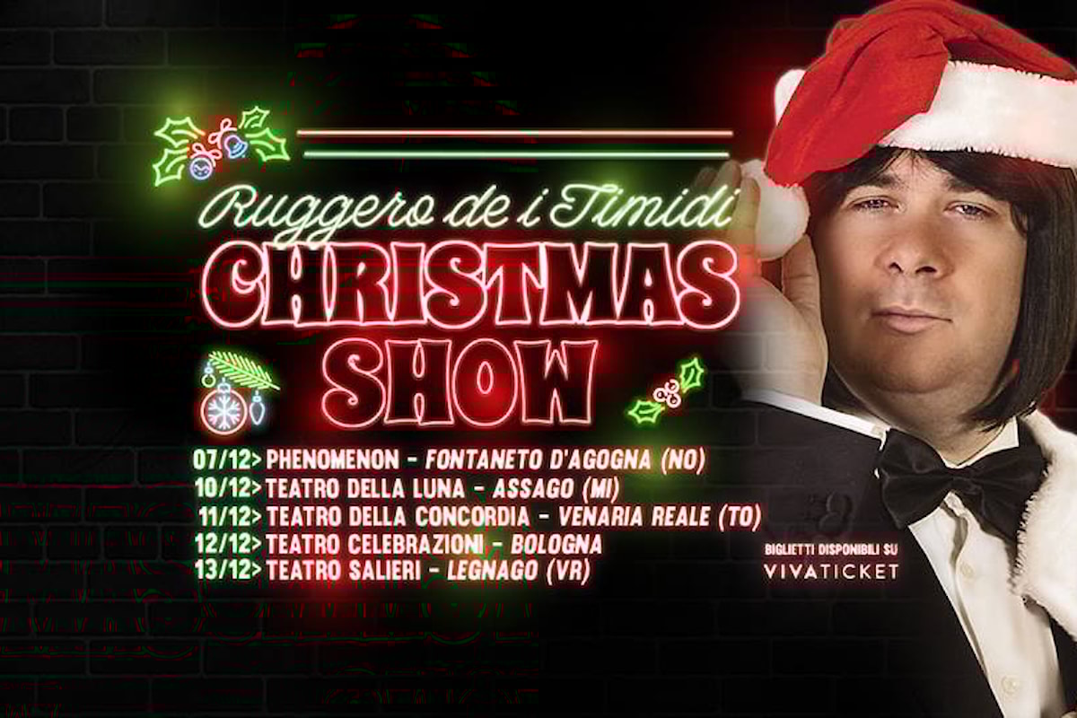 Ruggero de I Timidi: “CHRISTMAS SHOW 2018”