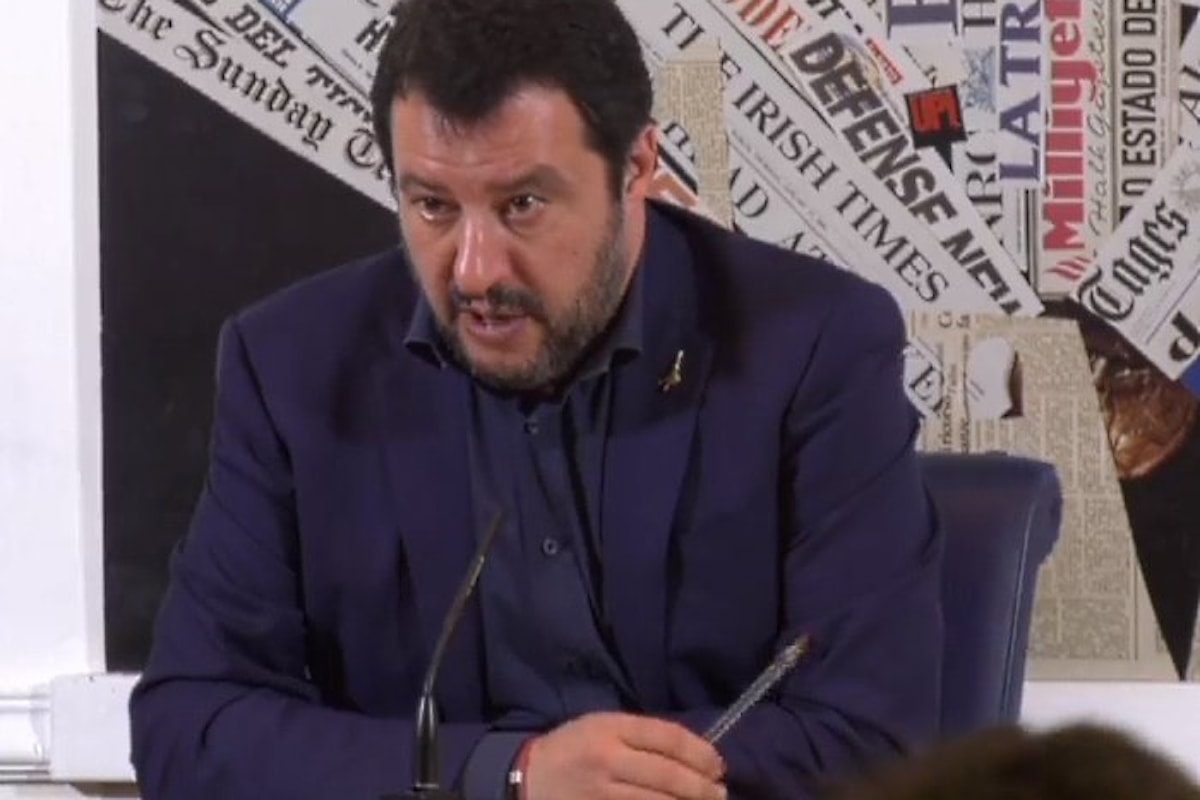 Per Salvini non esiste la possibilità di un governo con il Partito Democratico