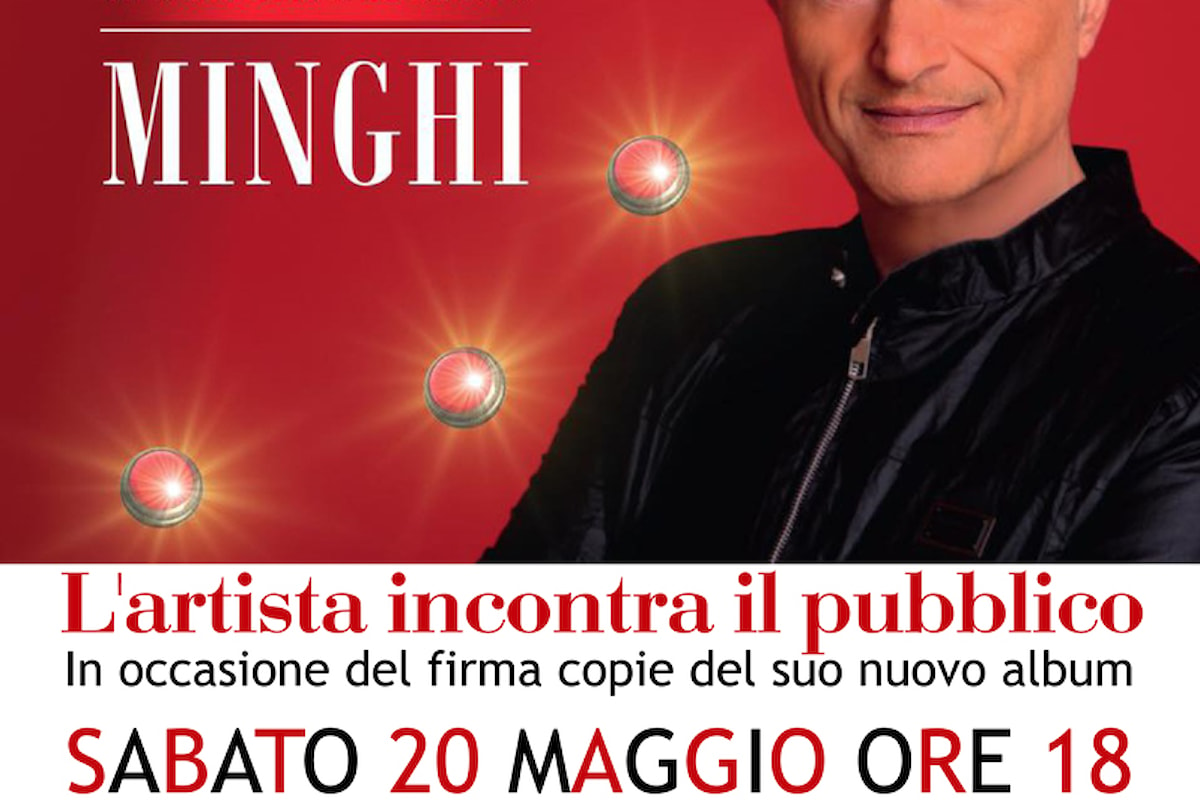 Amedeo Minghi incontro con il pubblico a Campi Bisenzio, Firenze