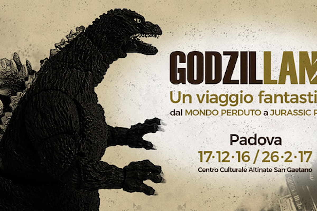 La mostra GODZIL-LAND: a caccia di T-Rex, Gozilla e altre creature fantastiche