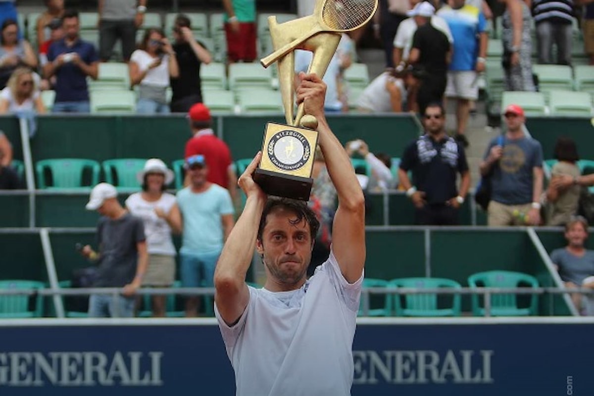 Lorenzi vince a Kitzbuhel, primo torneo Atp della carriera a 34 anni