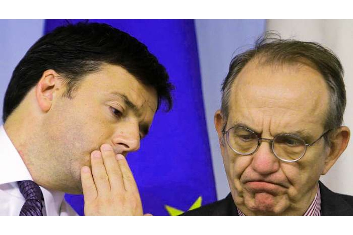 Renzi e Padoan hanno previsto il PIL 2016 dell'Italia: +1,2%
