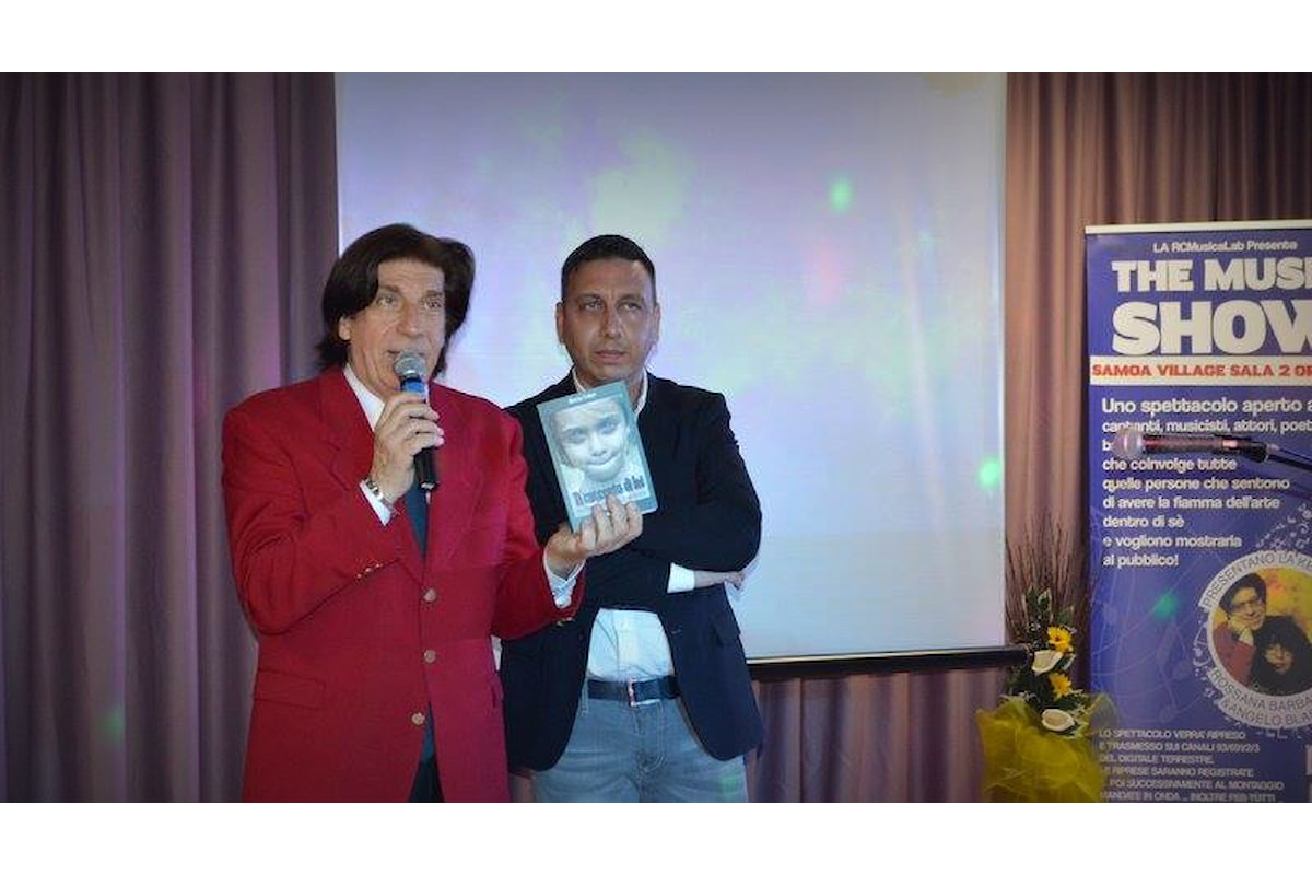 Il Presidente della Aster Academy e il cantautore LArtefice ospiti al The Music Show