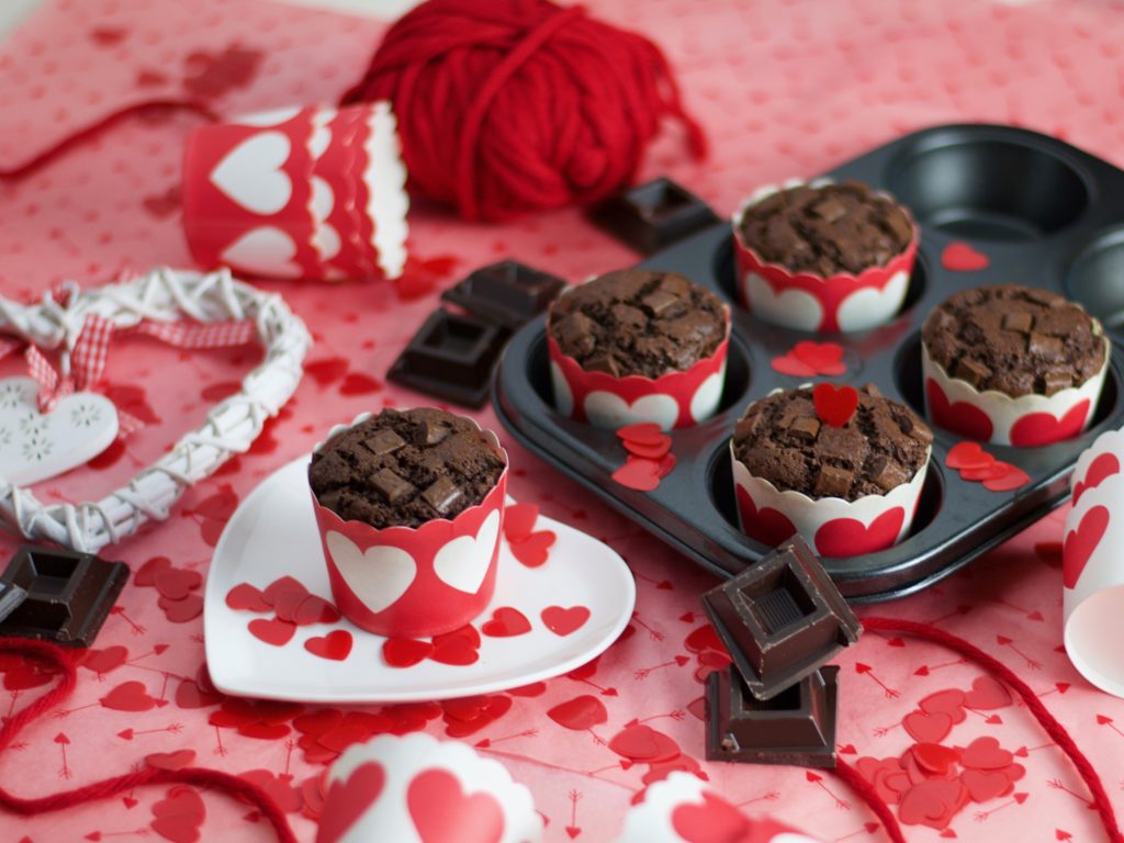 L’extra chocolate muffin di San Valentino