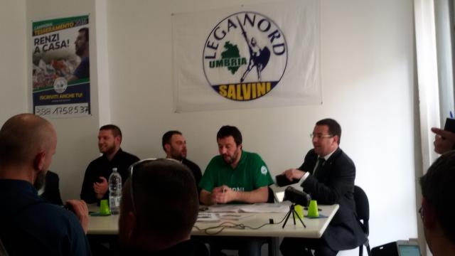 Salvini a Terni: 'Solo i ternani possono salvare la città, ridurre l'astensionismo'