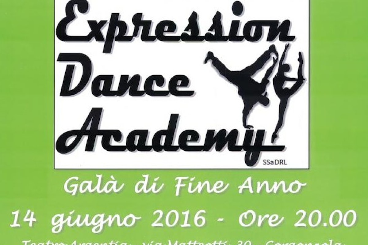 Expression dance academy: galà di fine anno il 14 giugno a Gorgonzola Eventi a Milano