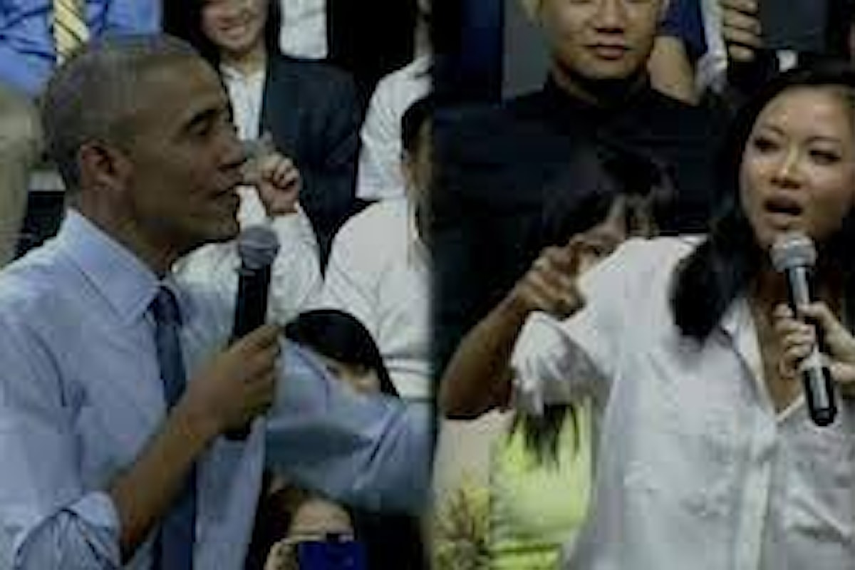 Obama duetta con una rapper vietnamita