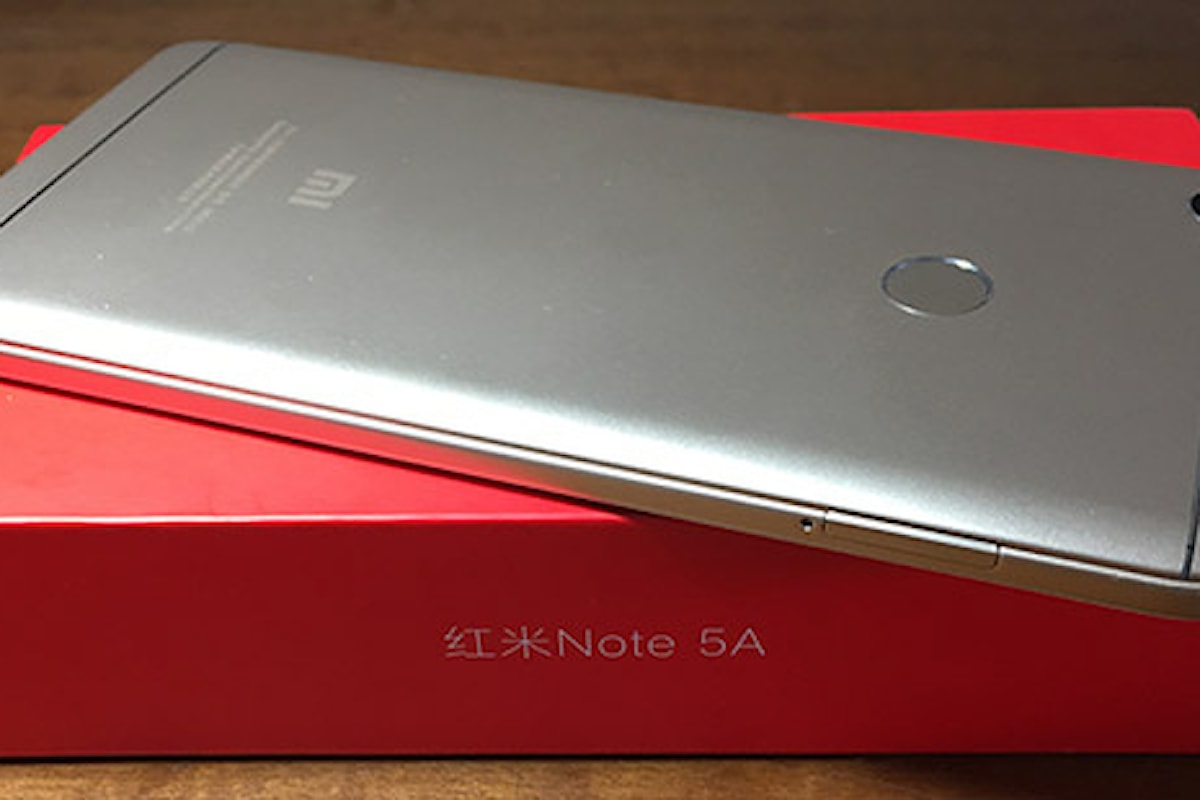 Xiaomi Redmi Note 5A, recensione e prova d'uso di Guideitech