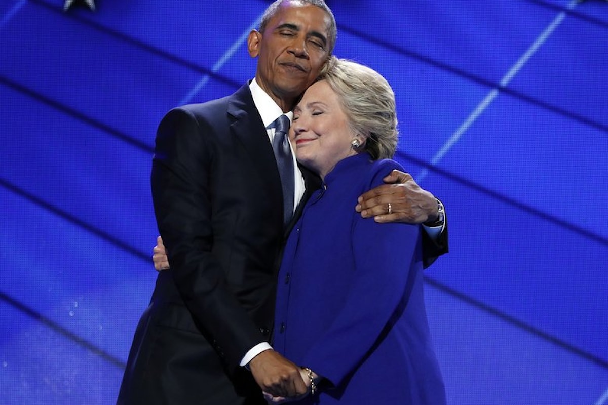 Obama nomina Hillary Clinton sua erede. La priorità è sconfiggere Trump